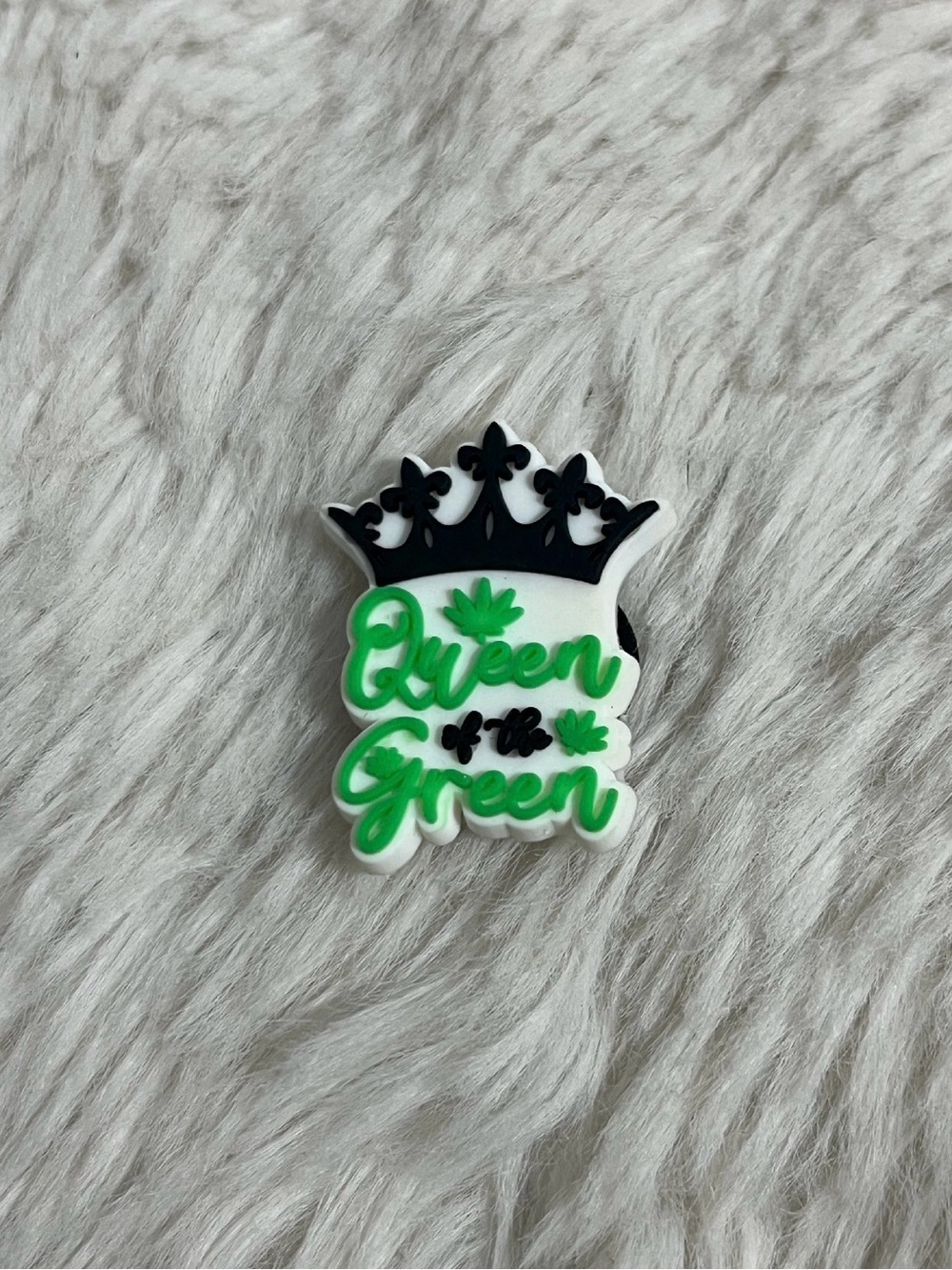 Weed Croc Charm